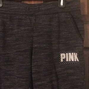 Pink sweatpants